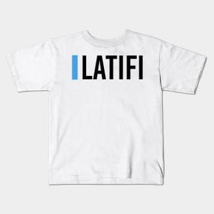 Nicholas Latifi Driver Name - 2022 Season #2 Kids T-Shirt